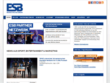 Tablet Screenshot of esb-online.com